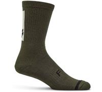 Fox Clothing 8" Defend MTB Cycling Socks Olive Green