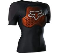 Fox Clothing Baseframe Pro Womens Short Sleeve Protection Base Layer Black