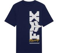 Fox Racing Youth Checker T shirt Blue & White Prem Tee 38449-007 NVY