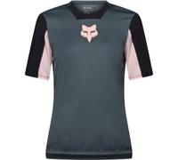 Fox Clothing Defend Creation Womens Short Sleeve Trail MTB Cycling Jersey Deep Cobalt