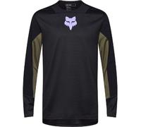 Fox Men's Herren Defend Park Trikot, Black, S Cycling Jersey, S