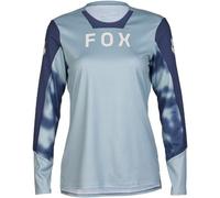 Fox Clothing Defend Taunt Womens Long Sleeve MTB Mountain Bike Jersey Gunmetal