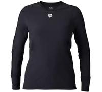 Fox Racing Fox Lady Defend Women's Long Sleeve Cycling Jersey Thermal Black M Shirt, M
