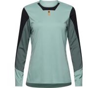 Fox Clothing Defend Womens Long Sleeve MTB Cycling Jersey Arctic Blue