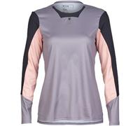 Fox Racing Women's Defend Long Sleeve Jersey Shirt, Stone, Medium
