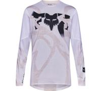 Fox Clothing Flexair Diffuse Special Edition Long Sleeve MTB Cycling Jersey White