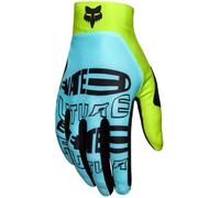 Fox Racing - FLEXAIR GLOVE ELEVATED - Men - Premium Biker Gloves, Superior Ventilation, Gloves, Mountainbike Cycling, Light Blue, L