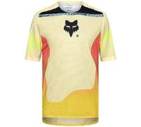 Fox Clothing Flexair Elevated Short Sleeve MTB Cycling Jersey Lemonade