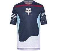 Fox Clothing Flexair Elevated Short Sleeve MTB Cycling Jersey Midnight