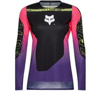 Fox Clothing Flexair Elevated Womens Long Sleeve MTB Cycling Jersey Black
