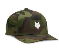 Fox Clothing Fox Head Camo 110 Youth Snapback Hat Green Camo