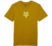 Fox Clothing Fox Head Premium Short Sleeve Tee Mustard