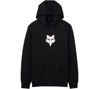Fox Clothing Fox Head Pull Over Fleece Hoodie Black