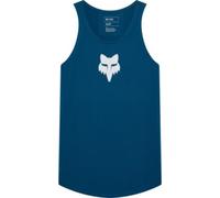 Fox Clothing Fox Head Womens Tank Top Twilight Blue