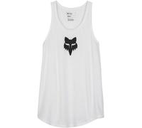 Fox Clothing Fox Head Womens Tank Top White