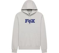 Fox Clothing Fox Head X Womens Fleece Pullover Hoodie Light Grey