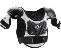 Fox Clothing PeeWee Titan Roost Deflector Youth MTB Body Armour Black/Silver