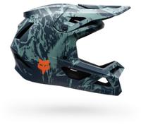 Fox Clothing Rampage Image Print Youth Full Face MIPS MTB Cycling Helmet Arctic Blue