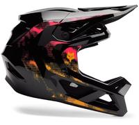 Fox Clothing Rampage Kairos Youth Full Face MTB Mountain Bike Helmet Tangerine