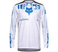 Fox Clothing Ranger Digi Image Long Sleeve MTB Cycling Jersey White