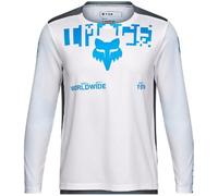 Fox Clothing Ranger Digi Image Youth Long Sleeve MTB Cycling Jersey White