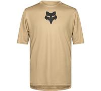 Fox Clothing Ranger Fox Head Short Sleeve MTB Cycling Jersey Sand