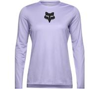 Fox Clothing Ranger Fox Head Womens Long Sleeve MTB Cycling Jersey Lilac
