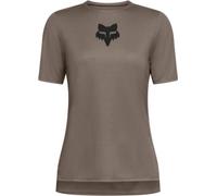Fox Clothing Ranger Fox Head Womens Short Sleeve MTB Cycling Jersey Nutmeg