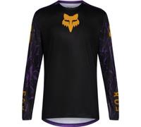 Fox Clothing Ranger Img Print Long Sleeve MTB Cycling Jersey Plum