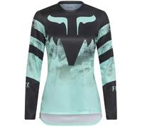Fox Clothing Ranger Kairos Womens Long Sleeve MTB Cycling Jersey Turquoise