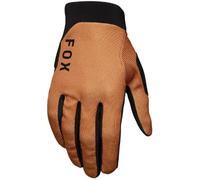 Fox Clothing Ranger Long Finger MTB Cycling Gloves Gel Caramel