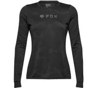 FOX Racing - Women's Ranger Tru Dri L/S Jersey - Cycling jersey size XS, black