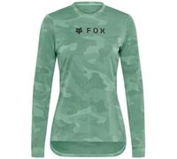 FOX Racing - Women's Ranger Tru Dri L/S Jersey - Cycling jersey size M, turquoise