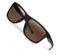 Fox Collection Black/Green Sunglasses (csn053)