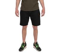 Fox Collection Light Weight Jogger Shorts Black & Orange