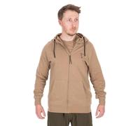 Fox Collection LW Zip Hoody - Tan Ltd - All Sizes - Carp Fishing Clothing