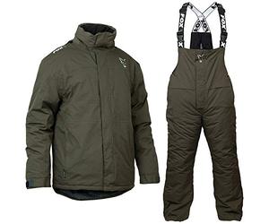 Fox Collection Winter Suit Green & Silver (XXL)