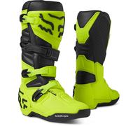 FOX Comp Motocross Boots, black-yellow, size 46 for Men