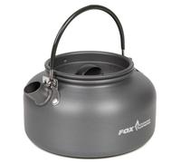 Fox Cookware 0.9L Kettle Carp Fishing Kettle | Lightweight Hard Anodized Aluminum | Folding Handle | Mesh Drawstring Carry Bag | Code CCW038
