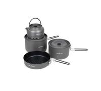Fox Cookware 4 piece Deluxe Cook Set - Carp Fishing Outdoor Camping Cookware