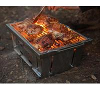 Fox Cookware Foldable BBQ Carp Fishing Outdoor Camping Folding Grill CCW032