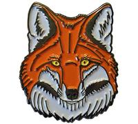 Fox Countryside Wildlife Wild Animal Vixen 25mm Metal Enamel Badge