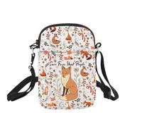 Fox Crossbody Bag Foxes Gifts Animal Rights Gifts Save Foxes Hunt People Spirit Animal Lover Gifts Cell Phone Crossbody Purse