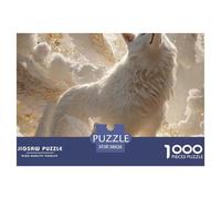 Fox Cub Jigsaw Puzzles for Adult Challenging Puzzle Games The Impossible Challenge 1000 Piece Difficult Hard Jigsaw Puzzles for Man And Woman with Letters on Back 38x26cm/1000pcs