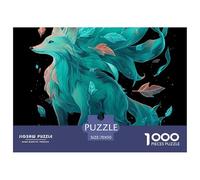 Fox Cub Jigsaw Puzzles for Adults Challenging Puzzle Games The Impossible Challenge 1000 Piece Difficult Hard Jigsaw Puzzles for Man And Woman with Letters on Back 70x50cm/1000pcs