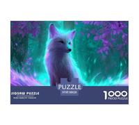 Fox Cub Jigsaw Puzzles for Adults Challenging Puzzle Games The Impossible Challenge 1000 Piece Difficult Hard Jigsaw Puzzles for Man And Woman with Letters on Back 38x26cm/1000pcs