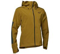Fox Racing Men's Defend 3l Water Jacket, Caramel, M