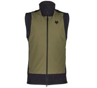 FOX Defend Fire Alpha Vest - Men - Green / Black - size S- model 2023 S