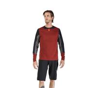Fox Defend Mens Long Sleeve Mountain Bike Jersey (UK, Alpha, S, Regular, Regular, Rust)