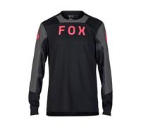 Fox Racing Defend Taunt Long Sleeve Jersey in Black Mountain Bike MTB